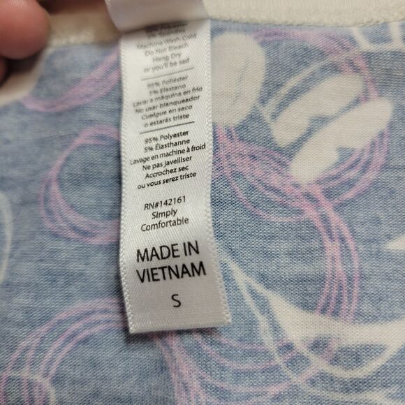 LuLaRoe Mickey Mouse Classic-t scoop necklace shirt S - Picture 5 of 5